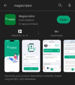 magiscriptor google play store